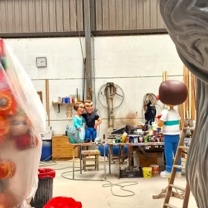Fallas todo el año: taller con artistas falleros